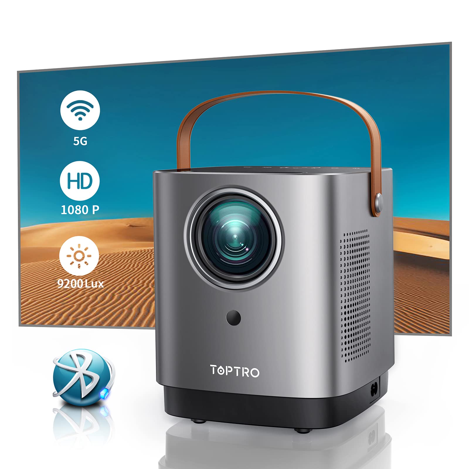 TOPTRO ޴ 5G  , 9200 , Ƽ 1280*720 HD 1080P , Ȩ þ ߿ , TR23